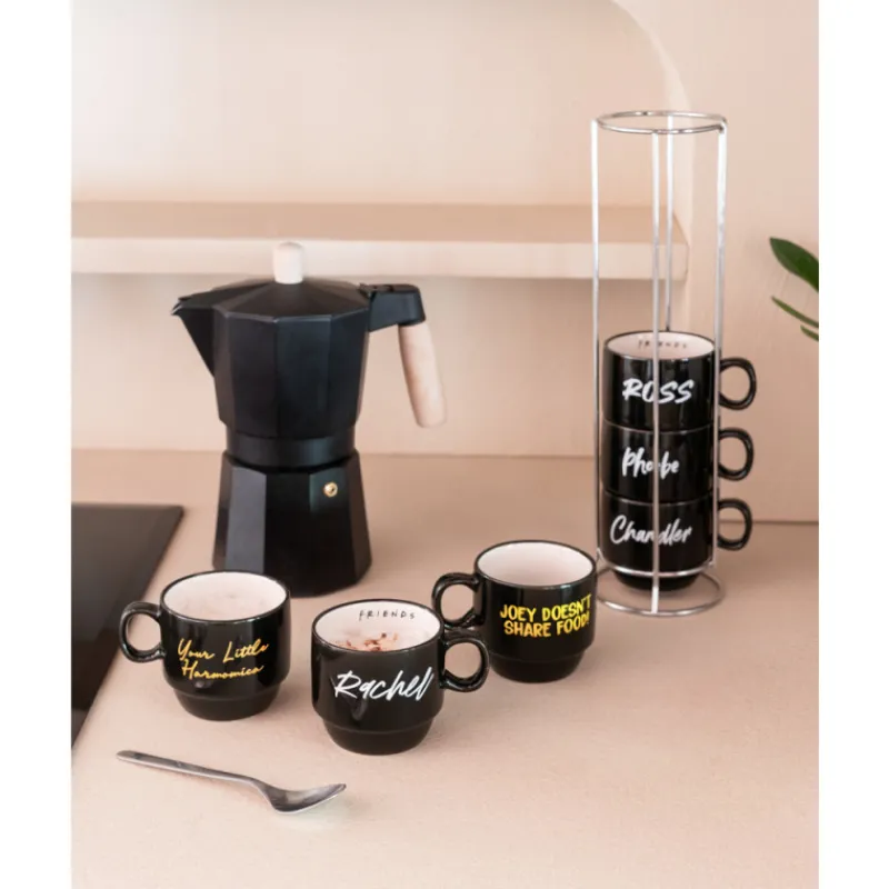 Discount Set de Tazas Apilables Friends Frases Friends