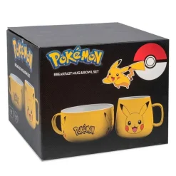 Abystyle Pikachu|Más Regalos De Pokemon^Set de Tazas Desayuno Pokemon Pikachu