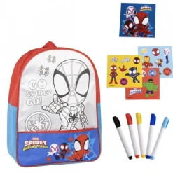 Best Set DIY Mochila Spidey Manualidades 100% Polyester - Roja Niños Marvel Y Dc Para Niños|Tiempo Libre Kids