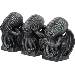 Nemesis Now Coleccionismo De Miedo Y Terror^Set figuras Cthulhu 7 cm Nemesis