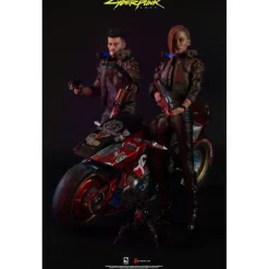 Online Set Figuras Cyberpunk 2077 V & Yaiba Kusanagi Regalos Y Coleccionismo Para Gamers - Cosas De Videojuegos Míticos
