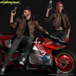 Online Set Figuras Cyberpunk 2077 V & Yaiba Kusanagi Regalos Y Coleccionismo Para Gamers - Cosas De Videojuegos Míticos
