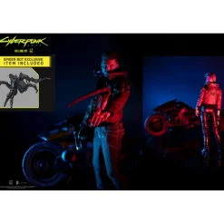 Online Set Figuras Cyberpunk 2077 V & Yaiba Kusanagi Regalos Y Coleccionismo Para Gamers - Cosas De Videojuegos Míticos