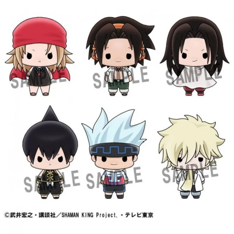 Clearance Set Figuras Chokorin Shaman King Pack de 6 Figuras