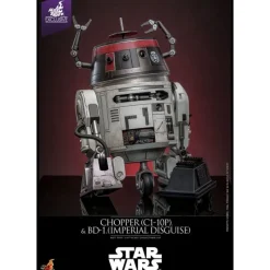 New Set Figuras Star Wars Chopper y BD-1 (Disfraz Imperial) 18 cm y 8 cm Regalos Star Wars Por Personaje |Replicas Y Coleccionismo Star Wars