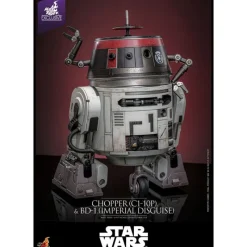 New Set Figuras Star Wars Chopper y BD-1 (Disfraz Imperial) 18 cm y 8 cm Regalos Star Wars Por Personaje |Replicas Y Coleccionismo Star Wars