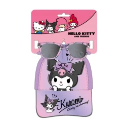 Niños Cerdá Kids Ropa Y Téxtil: Cosas Que Ponerse Para Niños ^Set Gorra y Gafas de Sol Hello Kitty y Kuromi