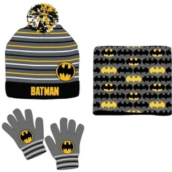 Sale SET GORRO-BRAGA-GUANTES NIÑO BATMAN 52-54 Niños Ropa Y Téxtil: Cosas Que Ponerse Para Niños |Regalos De Superhéroes Dc