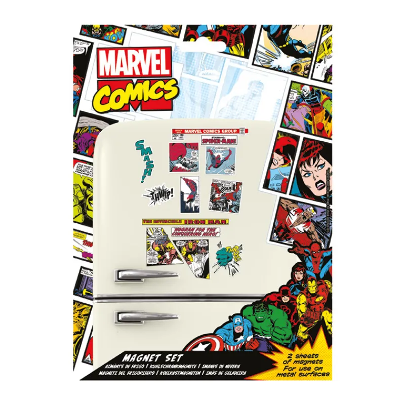 Set imanes Marvel Retro Superhéroes Marvel|Marvel Hogar