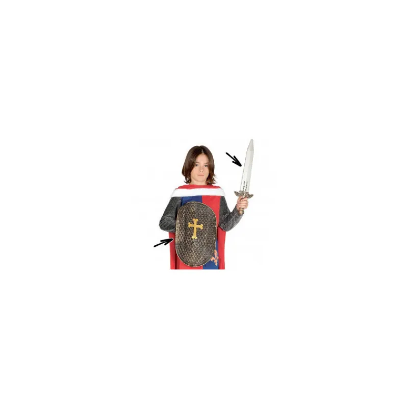 Best Set Medieval: Escudo y espada para niños Armas, Espadas Y Escudos Disfraces|Disfraces Infantiles