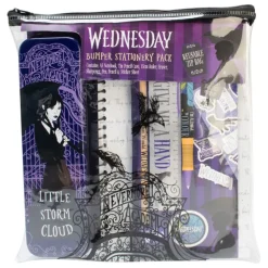 Set Papelería Bumper Wednesday (Miércoles) Miércoles Addams