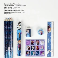 Cerdá Kids Disney Para Niñas|Para El Cole^SET PAPELERÍA ESCOLAR EVA FROZEN