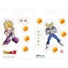 New Set pegatinas Gohan & Trunks Dragon Ball Huchas, Lámparas Y Tazas Kids