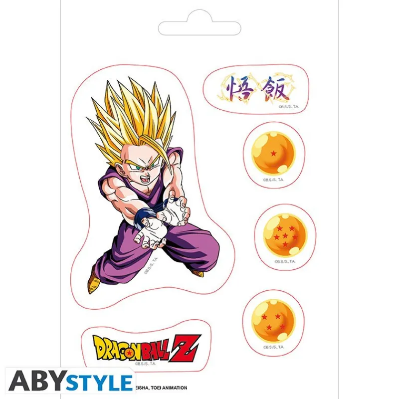 New Set pegatinas Gohan & Trunks Dragon Ball Huchas, Lámparas Y Tazas Kids