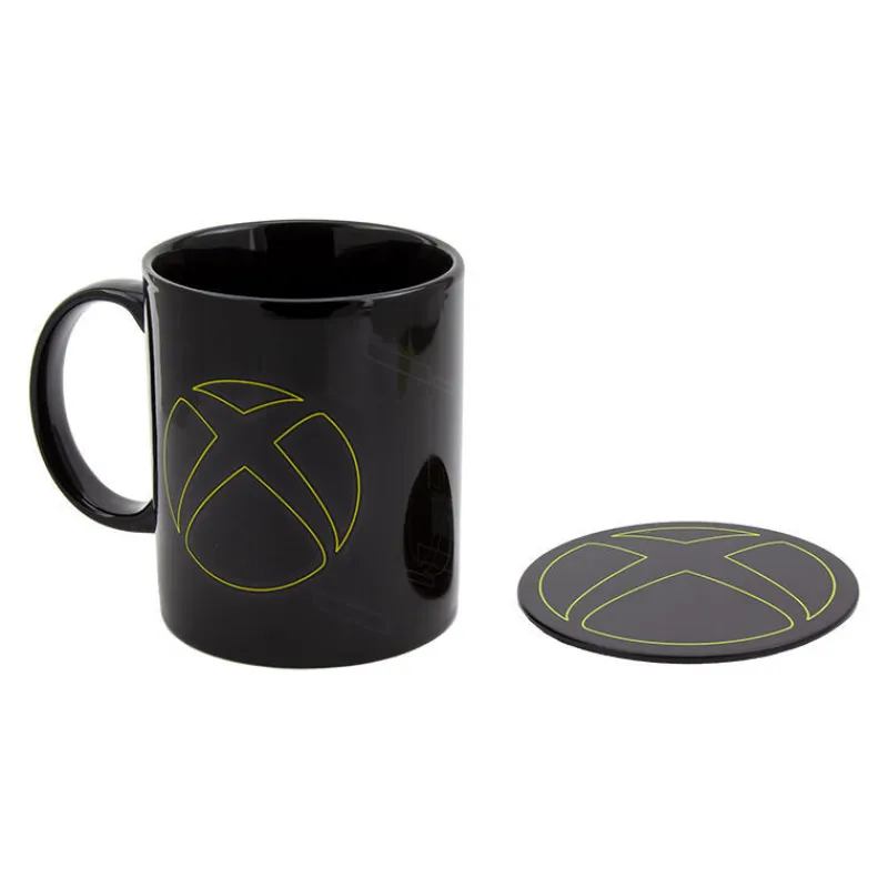 Online Set Taza y Posavaso Xbox Jump In Regalos Y Coleccionismo Para Gamers - Cosas De Videojuegos Míticos