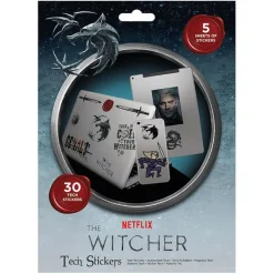 Sale Set Tech Stickers The Witcher Monster Hunter Regalos Y Coleccionismo Para Gamers - Cosas De Videojuegos Míticos
