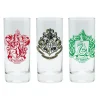 Abystyle Harry Potter Hogar|Slytherin^Set tres vasos cristal Harry Potter Hogwarts