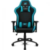 Sale Silla Gaming DR110 Negro Azul con Reposabrazos 4D Sillas Gaming