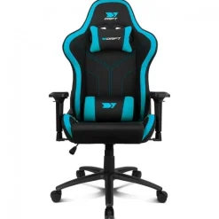 Sale Silla Gaming DR110 Negro Azul con Reposabrazos 4D Sillas Gaming
