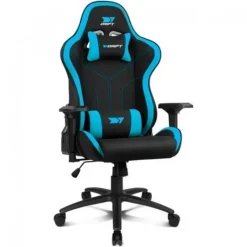 Sale Silla Gaming DR110 Negro Azul con Reposabrazos 4D Sillas Gaming