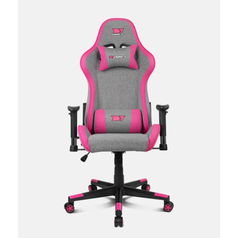 Silla Gaming Drift DR90 Pro Gris-Rosa Sillas Gaming