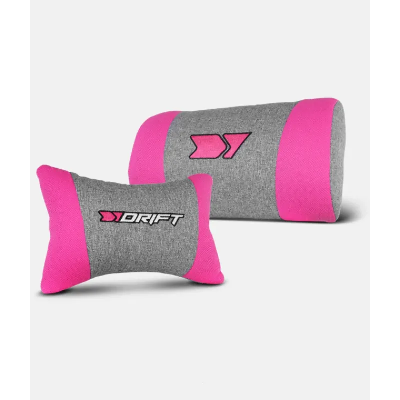 Silla Gaming Drift DR90 Pro Gris-Rosa Sillas Gaming