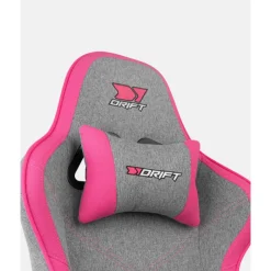 Silla Gaming Drift DR90 Pro Gris-Rosa Sillas Gaming