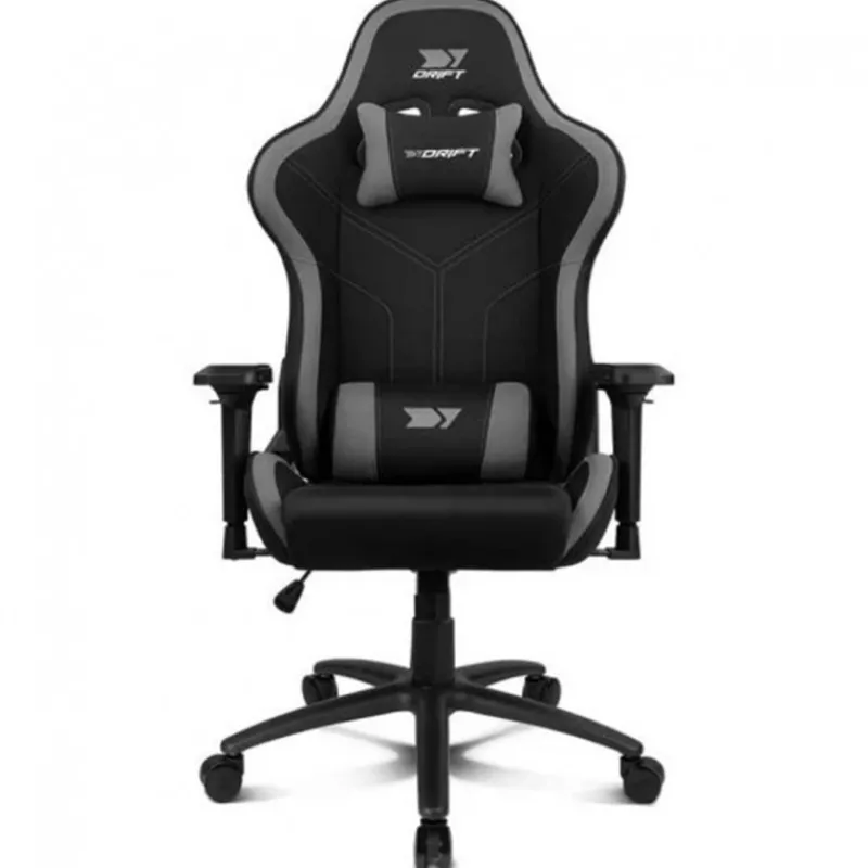 Hot Silla Gaming DR110 Tejido Negro y Gris Sillas Gaming