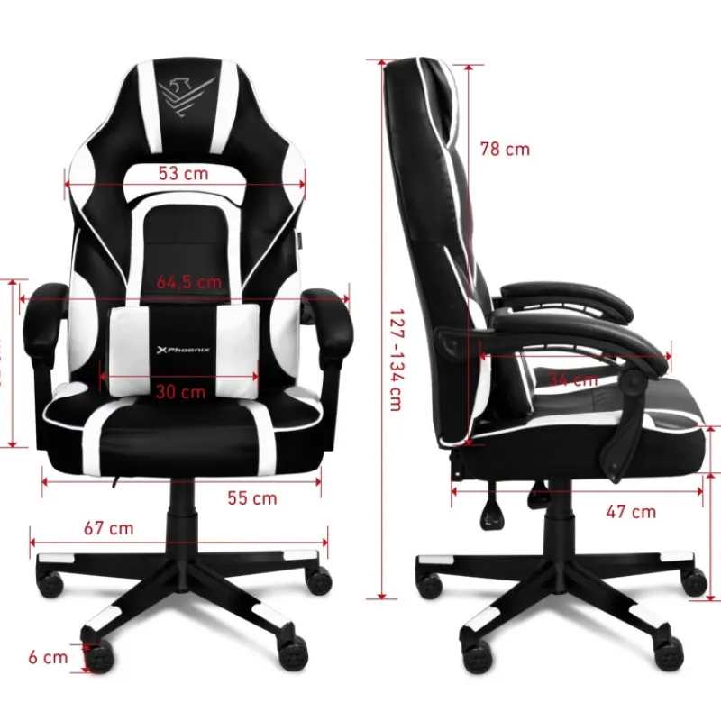 Phoenix technologies Sillas Gaming^Silla Gaming Phoenix Trophy Cuero PU Serie Trophy
