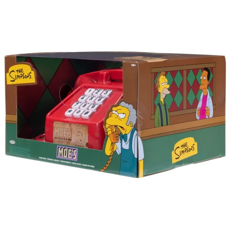 Jakks Pacific Simpsons Y Futurama^Simpsons Réplica Juego de Rol Dual Moe's Prank Phone *Edición Inglés*