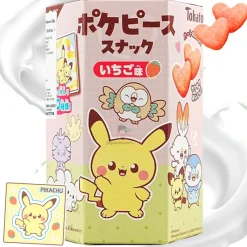 Discount Snack de Fresa Pokémon con Sticker de Pikachu Pikachu|Más Regalos De Pokemon