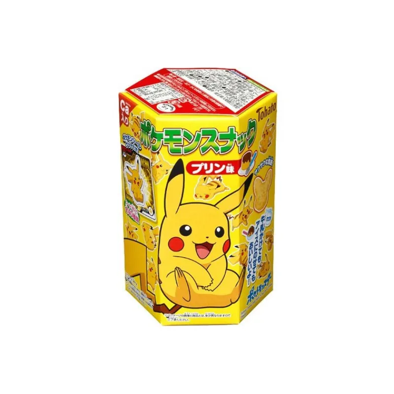 Japon Market 24h Pikachu|Más Regalos De Pokemon^Snack Pikachu Pokemon con Sticker Sabor Pudding
