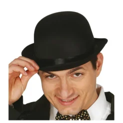 Disfrazzes Sombreros Y Cascos Para Disfraces ^Sombrero Bombín negro