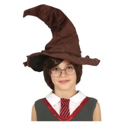 Clearance Sombrero Brujo Hablador Marrón Infantil Sombreros Y Cascos Para Disfraces |Accesorios Halloween Y Terror