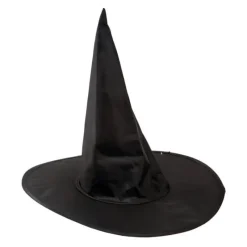 New Sombrero negro básico de Bruja Sombreros Y Cascos Para Disfraces |Accesorios Halloween Y Terror