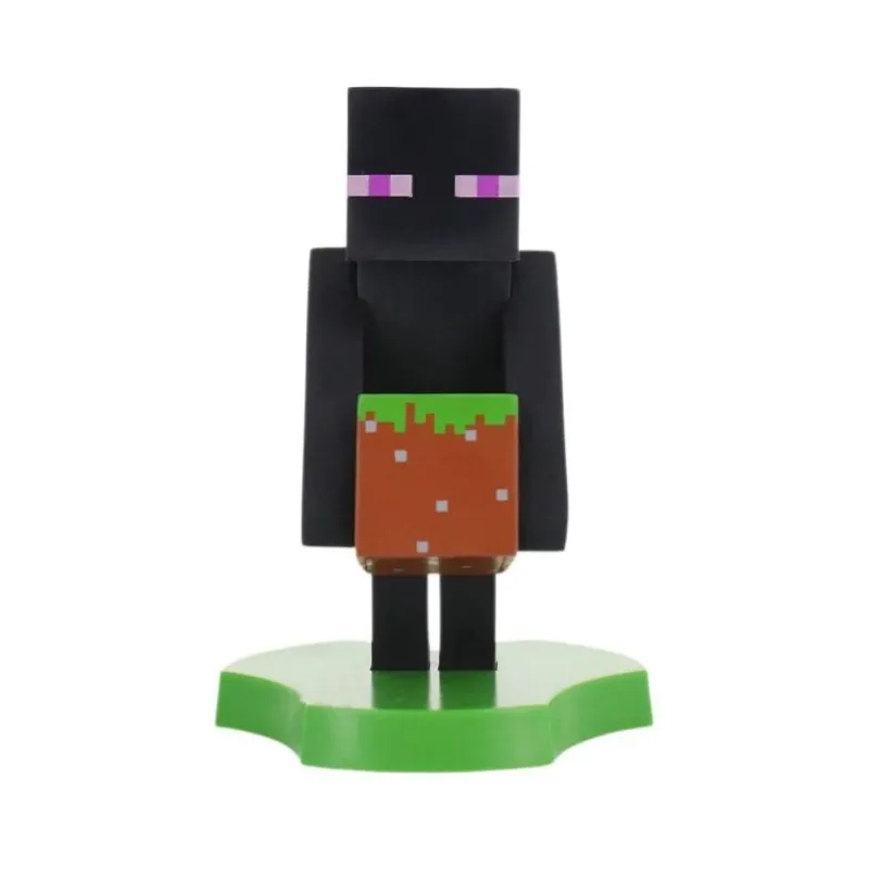 Outlet Soporte Enderman Minecraft para Teléfono y Auriculares 12cm Minecraft