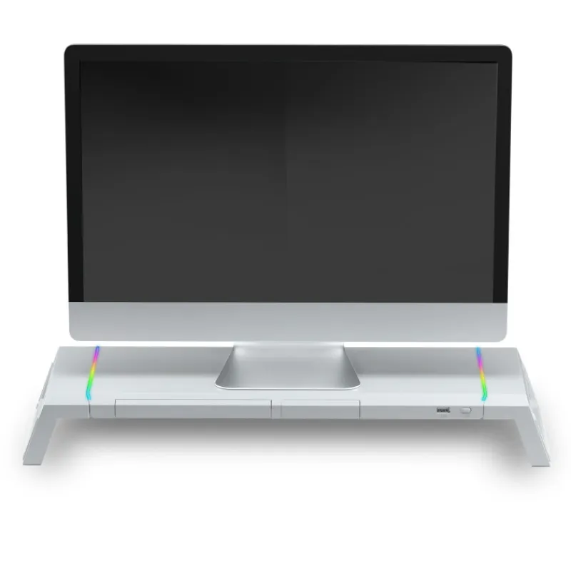Mars Gaming Gaming De Colores|Mandos Y Volantes Pc Gaming ^Soporte Monitor Chroma MGS-ONE Blanco
