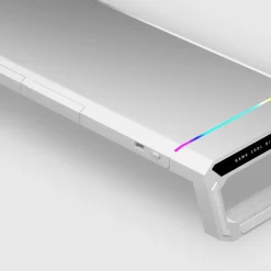 Mars Gaming Gaming De Colores|Mandos Y Volantes Pc Gaming ^Soporte Monitor Chroma MGS-ONE Blanco