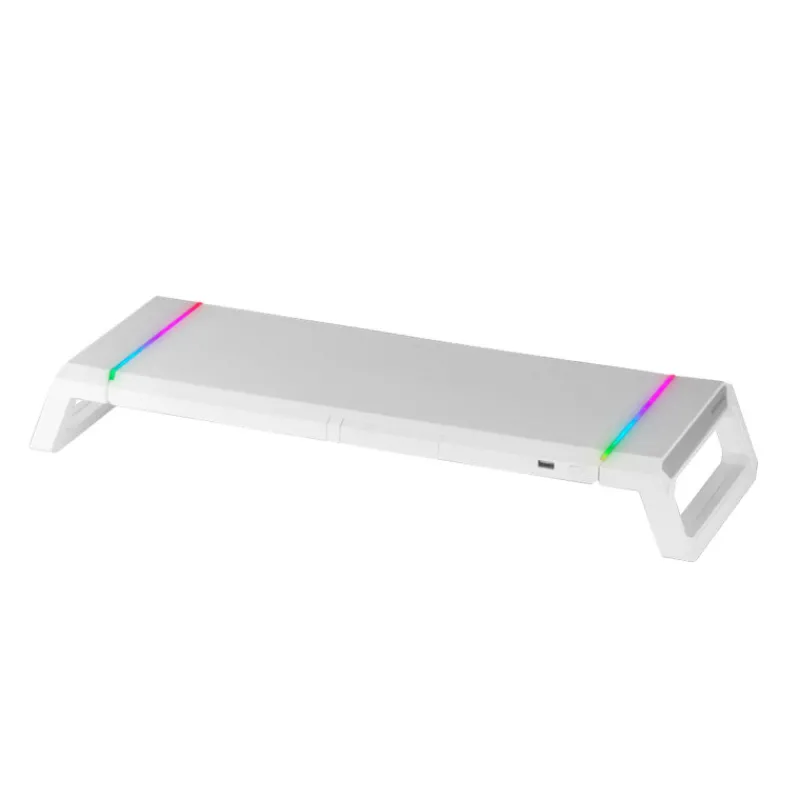 Mars Gaming Gaming De Colores|Mandos Y Volantes Pc Gaming ^Soporte Monitor Chroma MGS-ONE Blanco