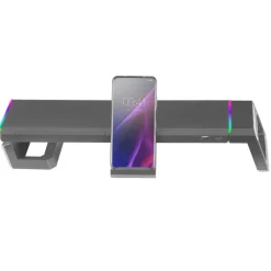 Discount Soporte Monitor Chroma MGS-ONE Negro Mandos Y Volantes Pc Gaming