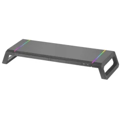 Discount Soporte Monitor Chroma MGS-ONE Negro Mandos Y Volantes Pc Gaming
