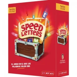 Speed Letters Juego de Cartas para Niños de 7+ Juguetes, Figuras Y Más Regalos Para Peques|Juegos, Peluches Y Chuches