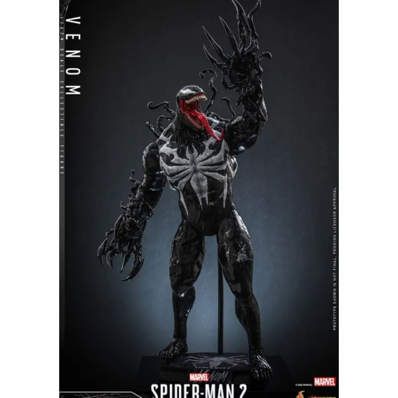 Hot Toys Cosas De Villanos Marvel|Superhéroes Marvel^Spider-Man 2 Figura Videogame Masterpiece 1/6 Venom 53 cm