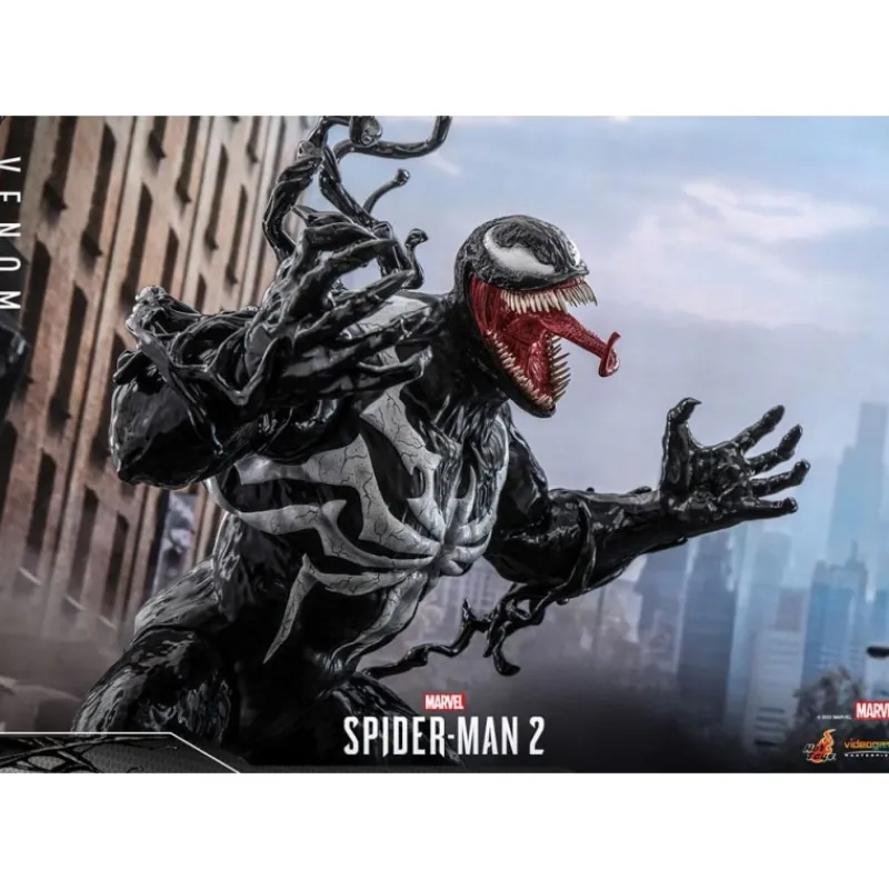 Hot Toys Cosas De Villanos Marvel|Superhéroes Marvel^Spider-Man 2 Figura Videogame Masterpiece 1/6 Venom 53 cm