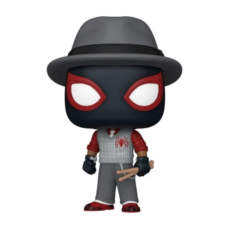Outlet Spiderman 2 POP! Games Vinyl Figura City Sounds Miles 9 cm Superhéroes Marvel|Funko Marvel