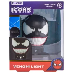 Spider-Man lámpara Icon Venom, , 10 cm Cosas De Villanos Marvel|Superhéroes Marvel