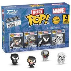 New Spider-Man Pack 4 Figuras Bitty POP! Vinyl Series 3, Superhéroes Marvel|Funko Marvel
