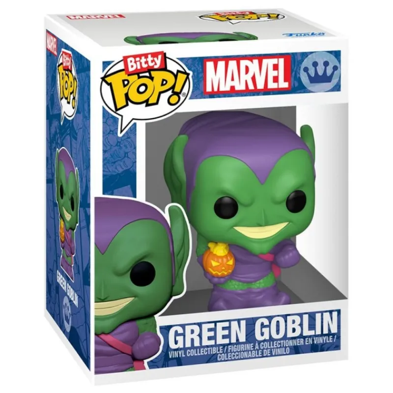 Funko Cosas De Villanos Marvel|Superhéroes Marvel^Spider-Man Pack de 4 Figuras Bitty POP! Vinyl Series 1 2 cm