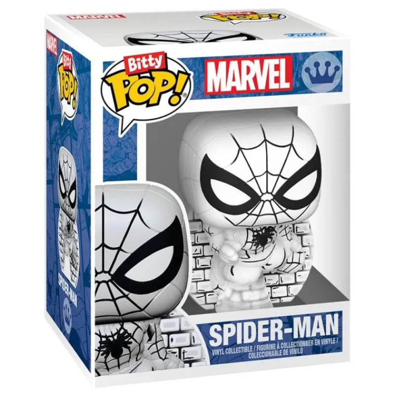 Funko Cosas De Villanos Marvel|Superhéroes Marvel^Spider-Man Pack de 4 Figuras Bitty POP! Vinyl Series 1 2 cm