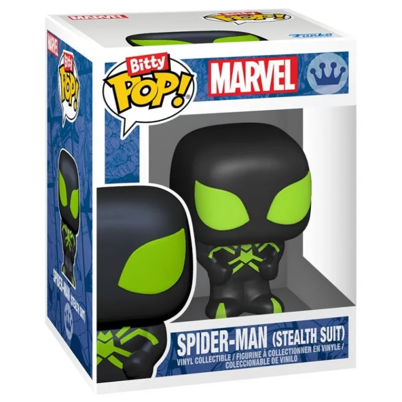 Funko Cosas De Villanos Marvel|Superhéroes Marvel^Spider-Man Pack de 4 Figuras Bitty POP! Vinyl Series 1 2 cm